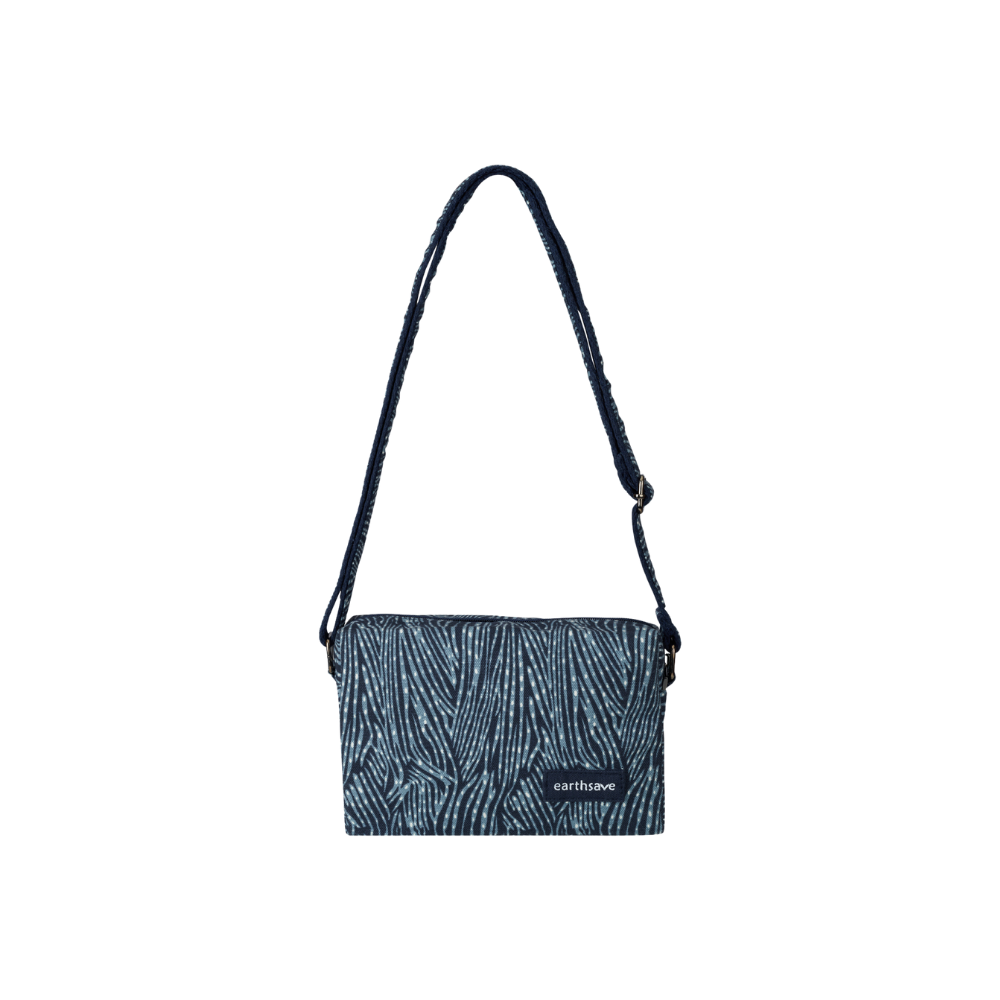 Cotton Premium Sling Bag | Road Blue