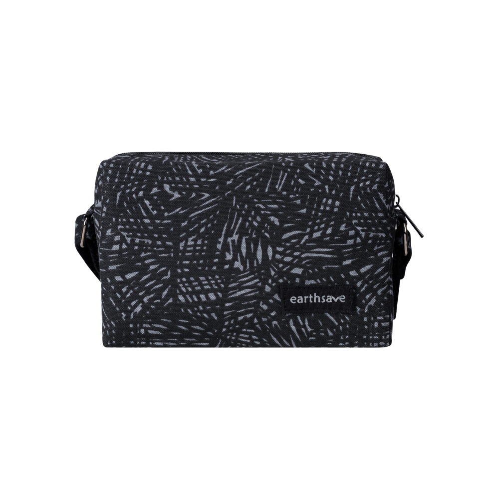 Cotton Premium Sling Bag | Strokes Black