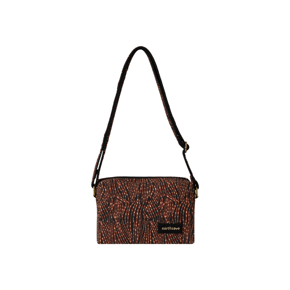 Cotton Premium Sling Bag | Brown Cross Bag