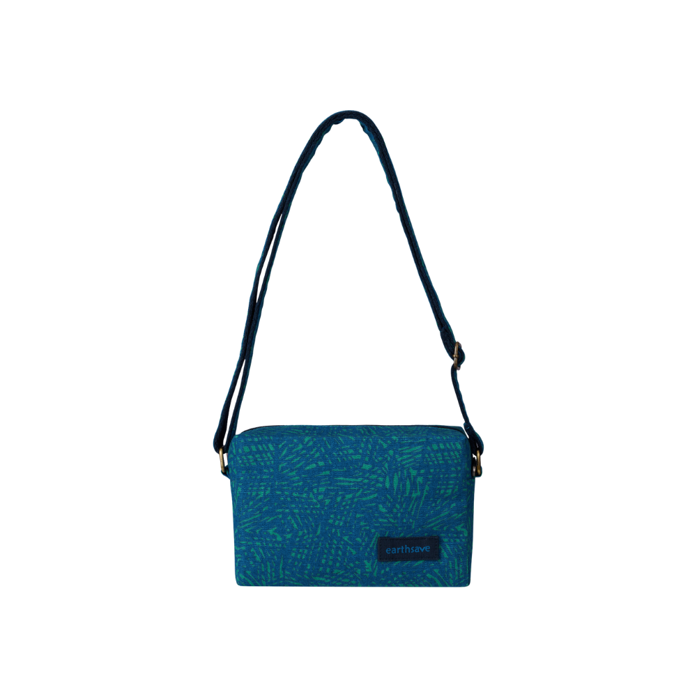 Cotton Premium Sling Bag | Blue Cross Bag