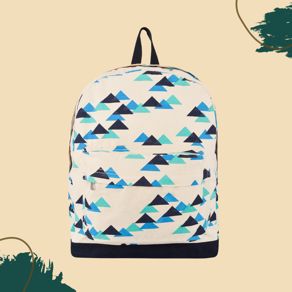 Backpack Blue Triangle - Work Bag