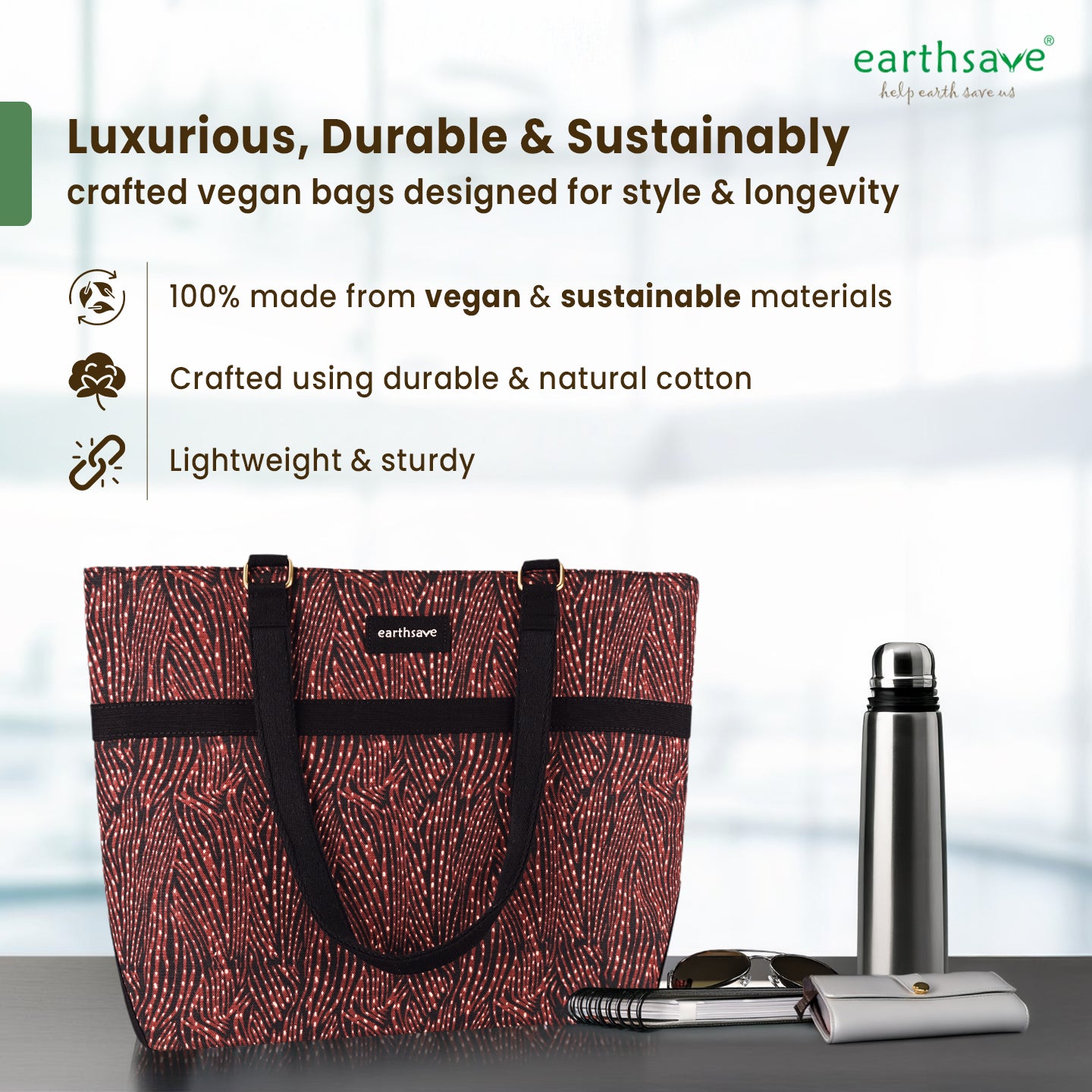 Laptop Hand Bag for Women - Road Brown