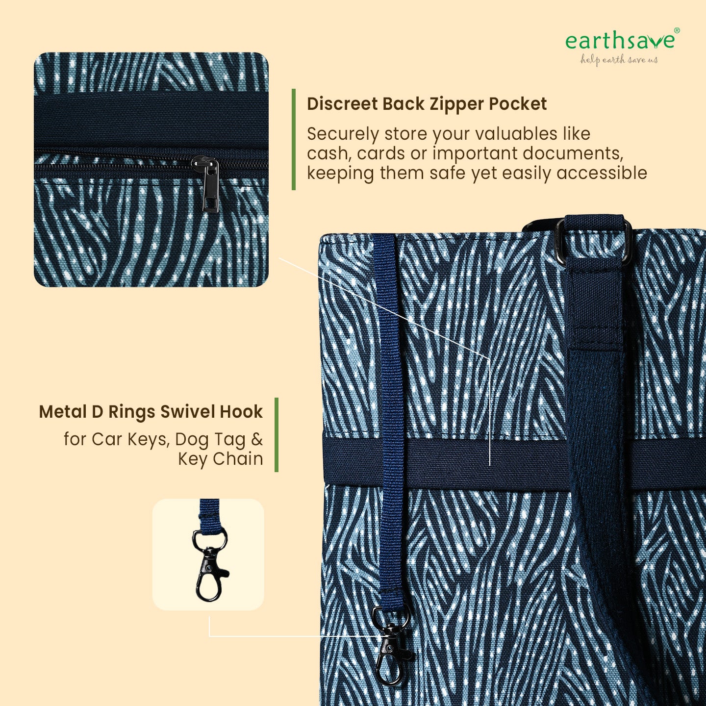 Laptop Hand Bag for Women - Road Blue