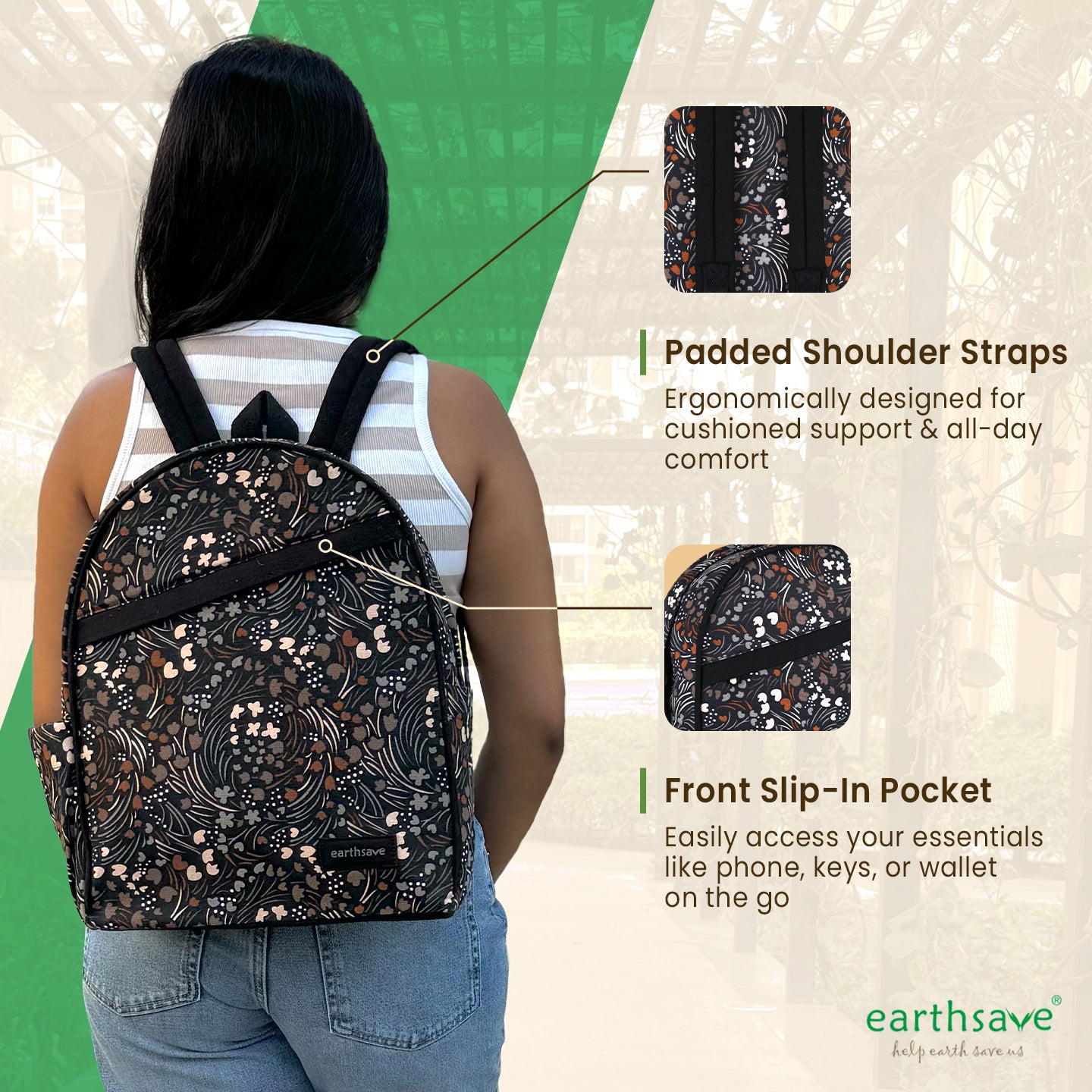 Casual Backpack | Crossways brown | Stylish & Trendy Backpack