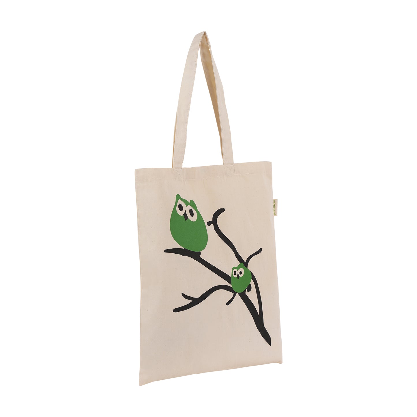Earthsave Aesthetic Tote Bag for Women | Couple Owl