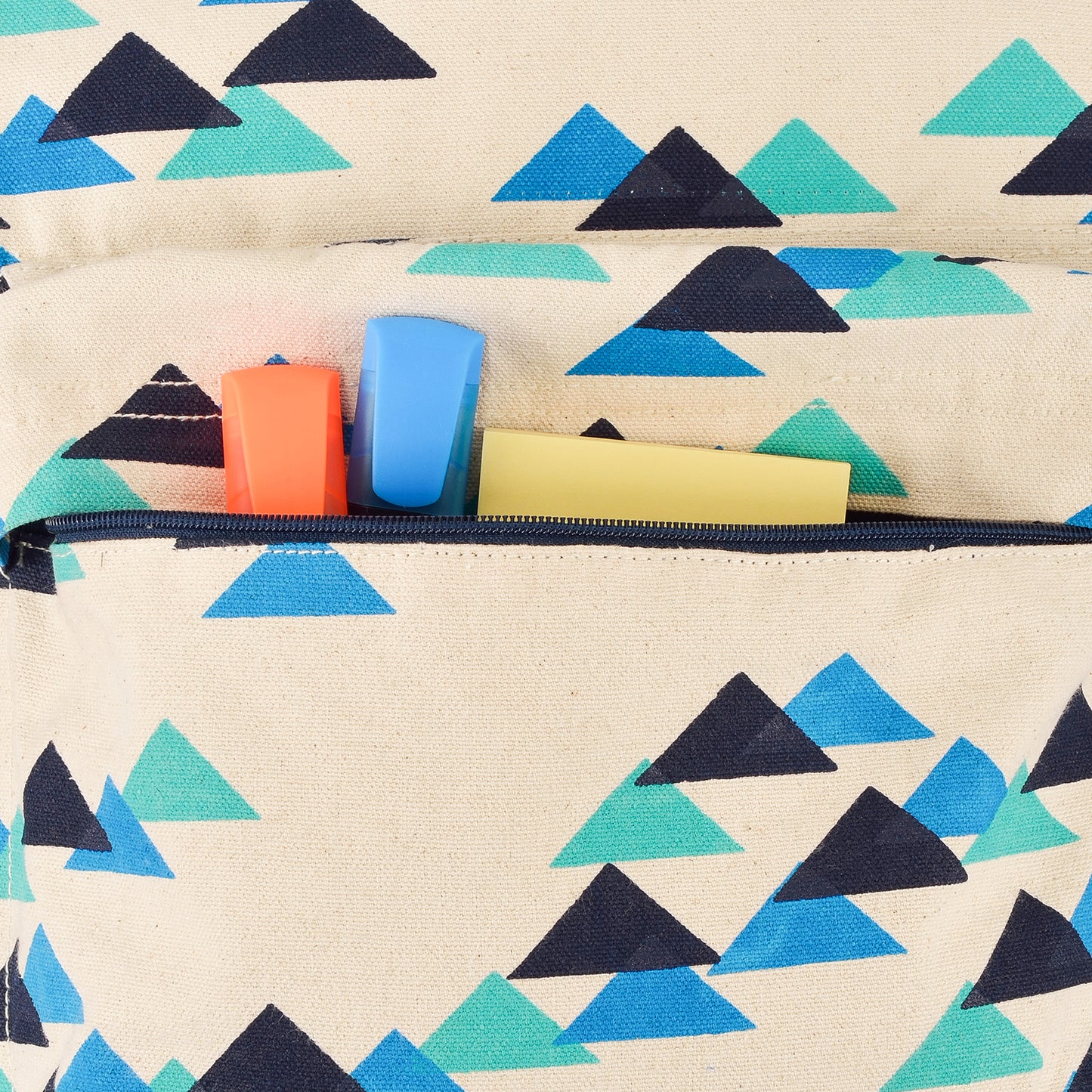 Backpack Blue Triangle - Work Bag
