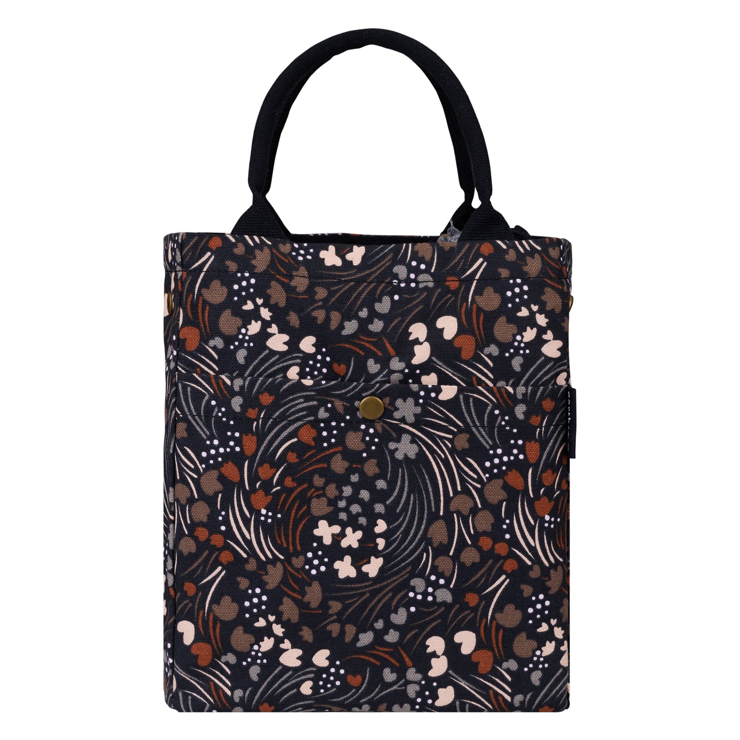 Drawstring Lunch bag - Crossways Brown