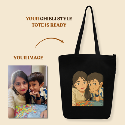 Earthsave Personalised Image Tote Bag