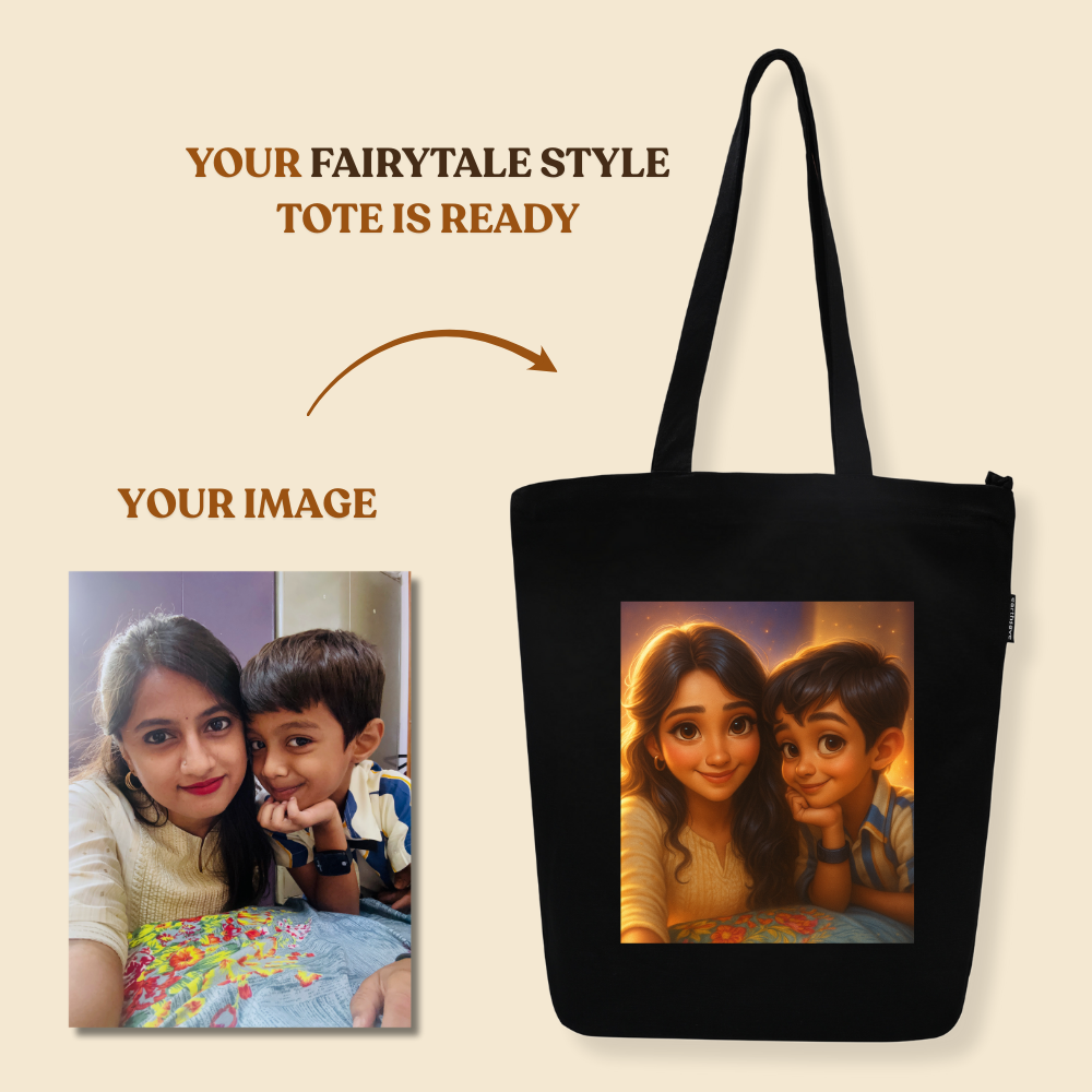 Earthsave Personalised Image Tote Bag