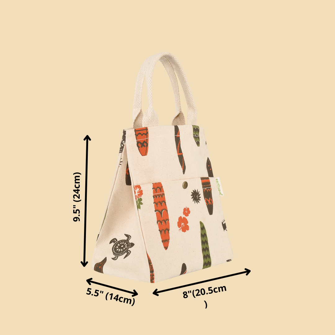 Surfer Drawstring - Lunch bag