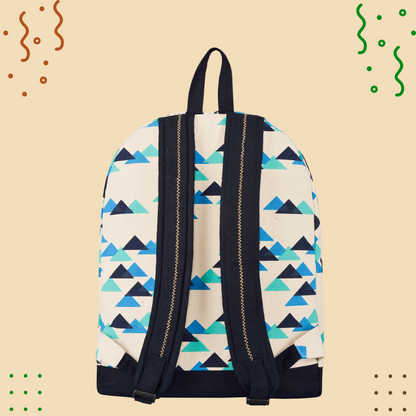 Backpack Blue Triangle  - Work Bag