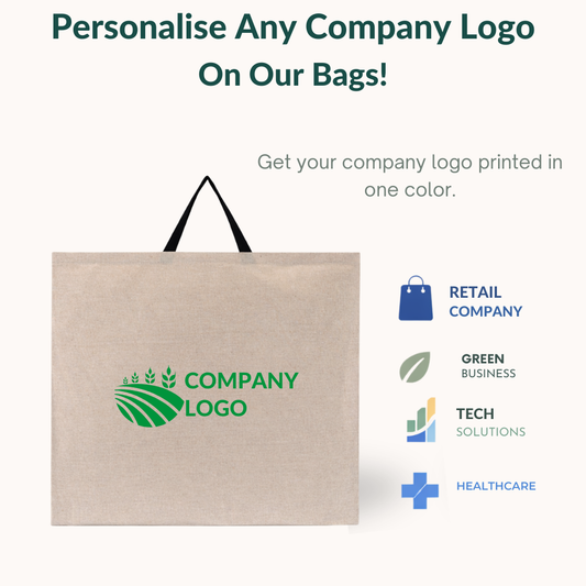 Carry Bag Beige Recycled Cotton 160 gsm