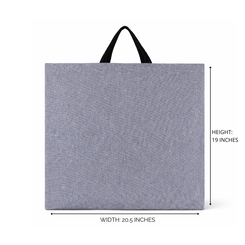 Carry Bag - (Grey Recycled Cotton 140gsm)