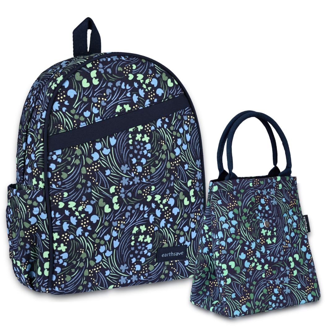 Eco Friendly Backpack & Lunch bag Combo | Crossways blue  | Stylish, Spacious, and Comfortable (Copy)
