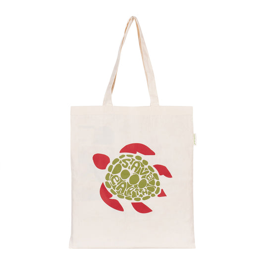 Turtle Save Earth - Inspiration Tote Bag