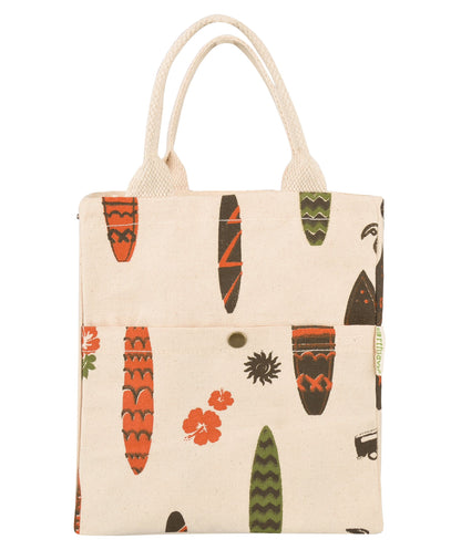 Surfer Drawstring - Lunch bag