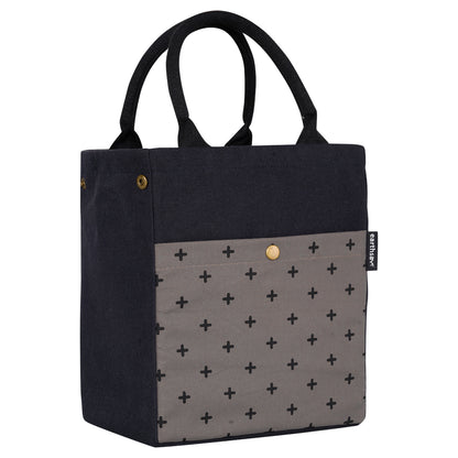 Drawstring Lunch bag - BLUE/PLUS