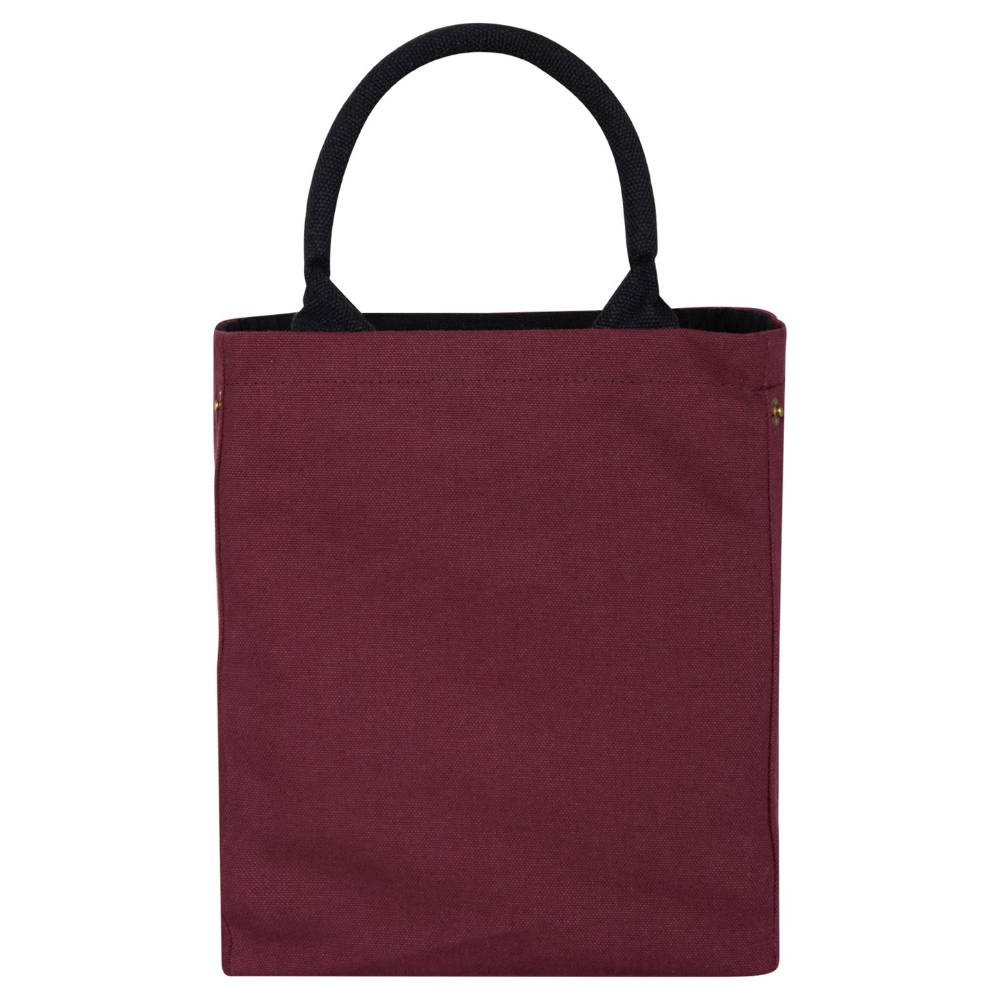 Drawstring Lunch bag - MAROON/BROWN