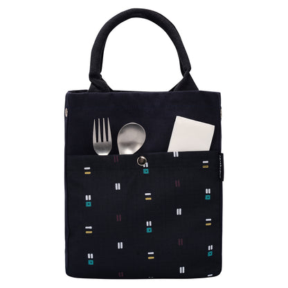 Drawstring Lunch bag - BLUE/EQUAL