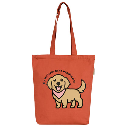 Cutest dog dyed Tote Bag