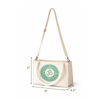 Box Tote Sling Bag "OM"
