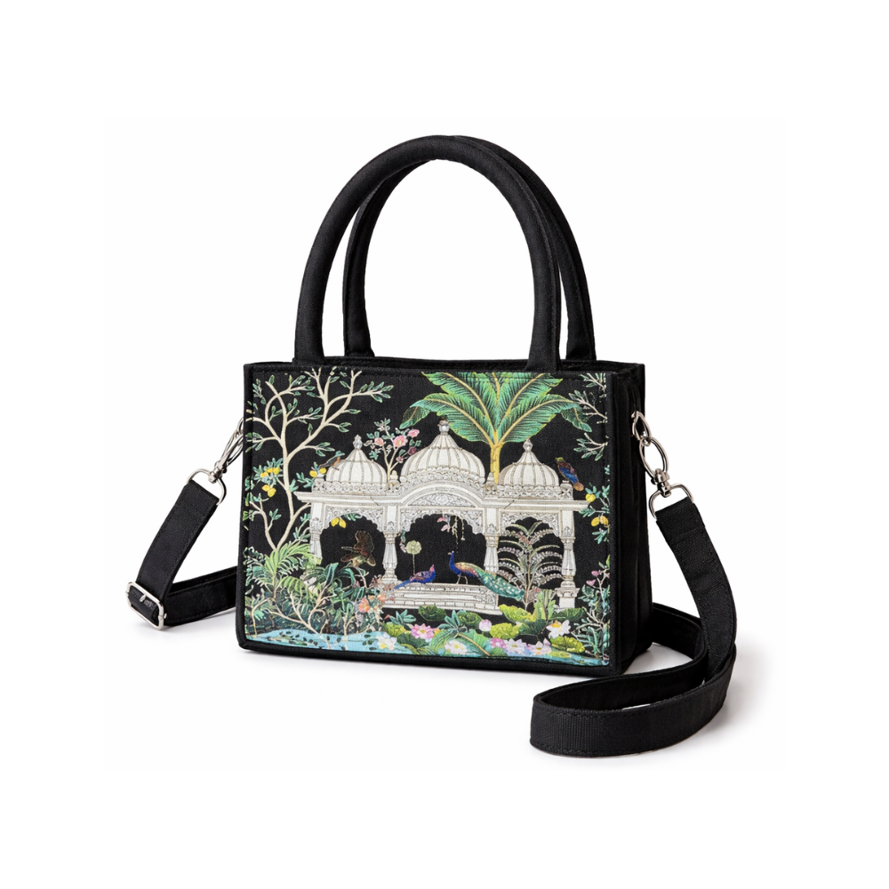 Box Tote Sling Bag "MAHAL"