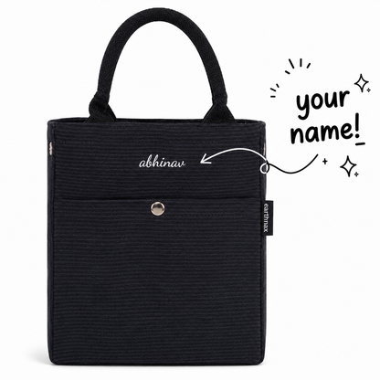 Drawstring Personalised Lunch bag - BLUE